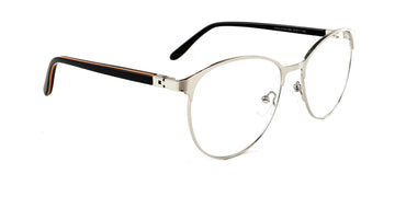 RA448-2 | Women | Shiny Silver | Metal Glasses