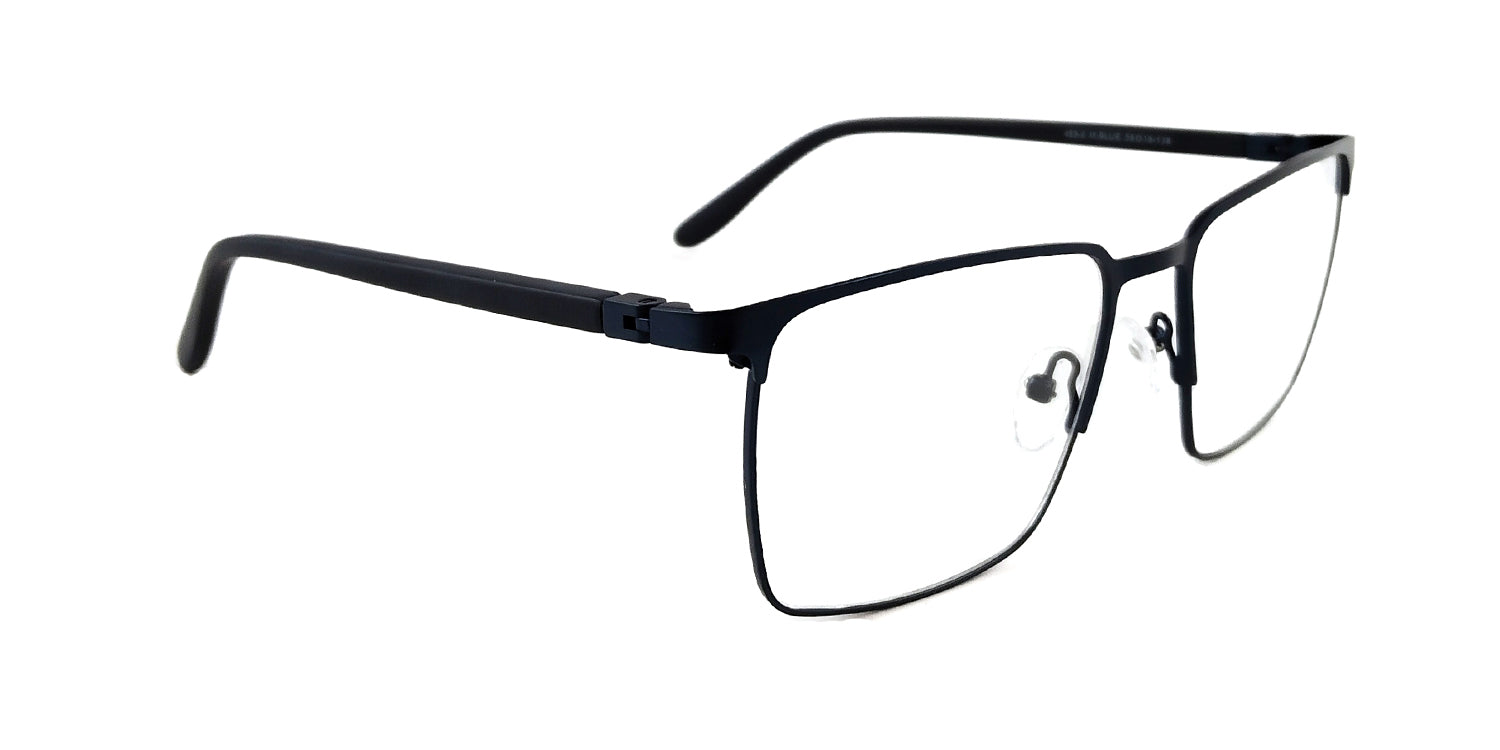 RA453-2 | Men | Matte Blue | Metal Glasses