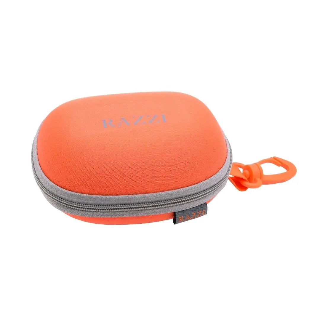RAC-802-2 | Hard Shell Foldable Optical Case with Hook | Orange | Razz
