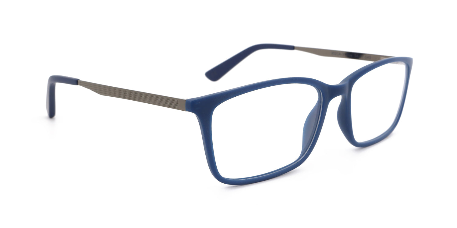 MX2021A-3 | Men | Matte Blue | Acetate Glasses