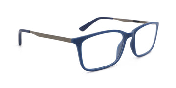 MX2021A-3 | Men | Matte Blue | Acetate Glasses