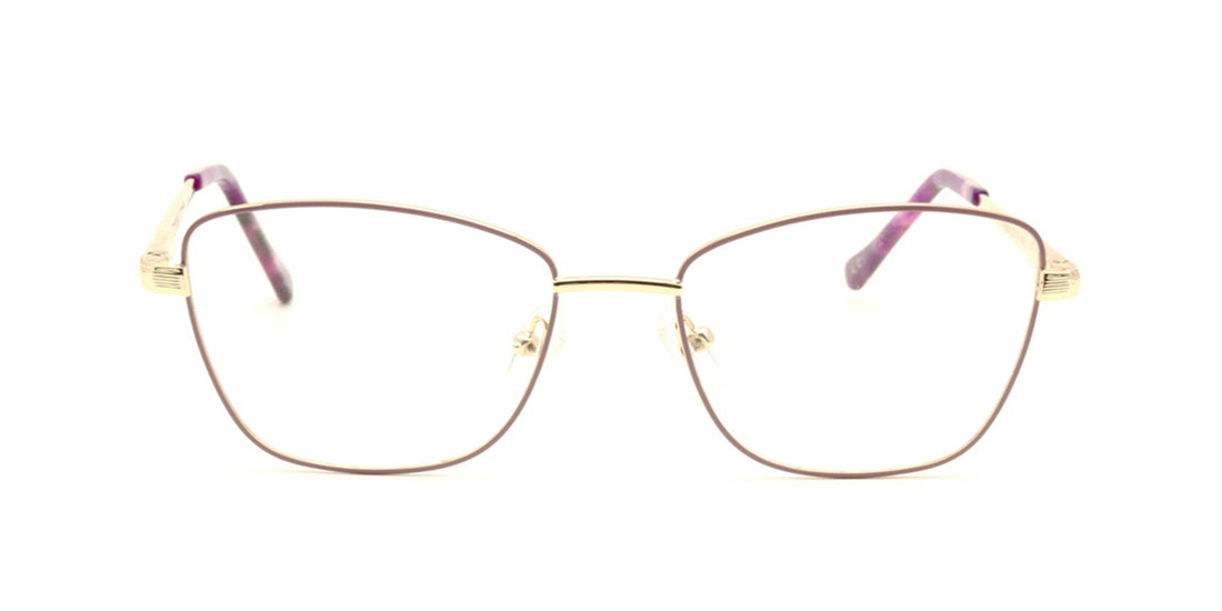 MX2161A-2 | Women | Shiny Purple | Metal Glasses