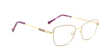 MX2161A-2 | Women | Shiny Purple | Metal Glasses