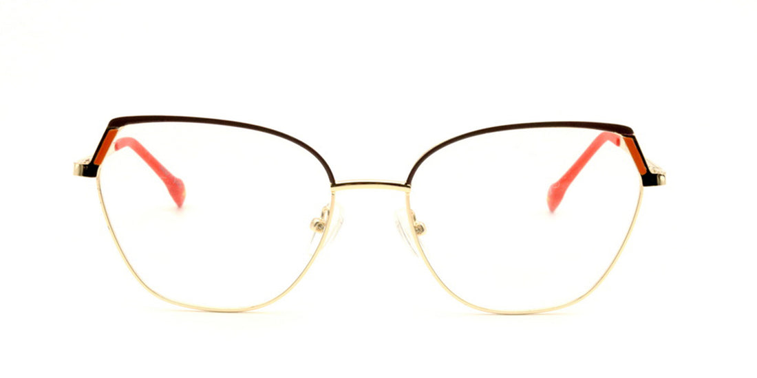 MX2162A-2 | Women | Shiny Brown | Metal Glasses