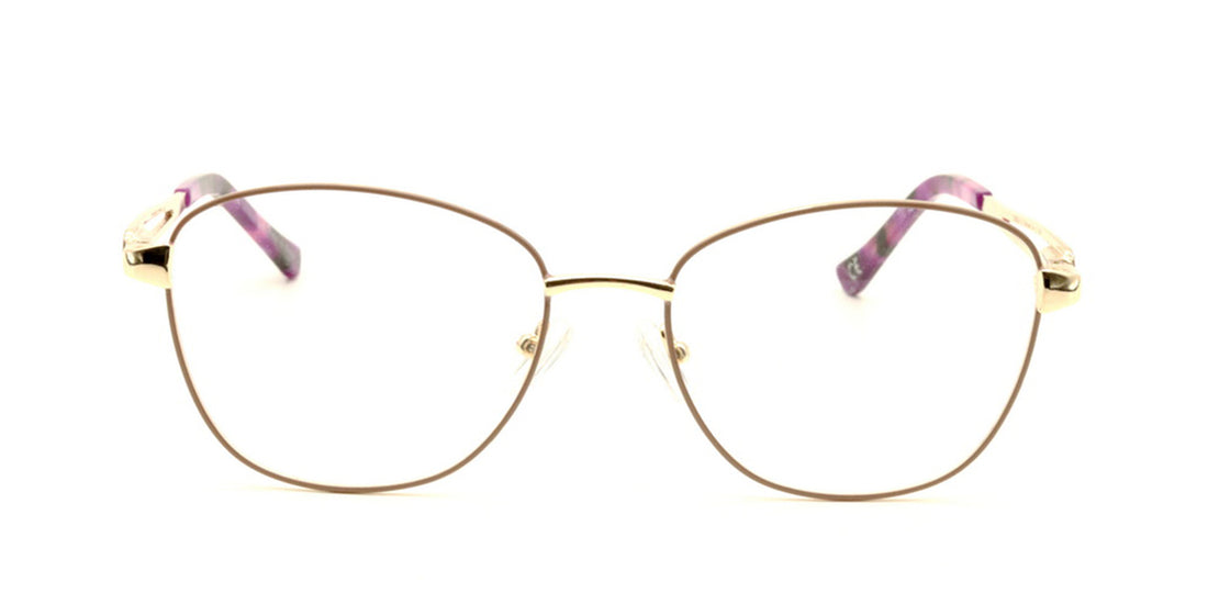 MX2163A-2 | Women | Shiny Brown | Metal Glasses