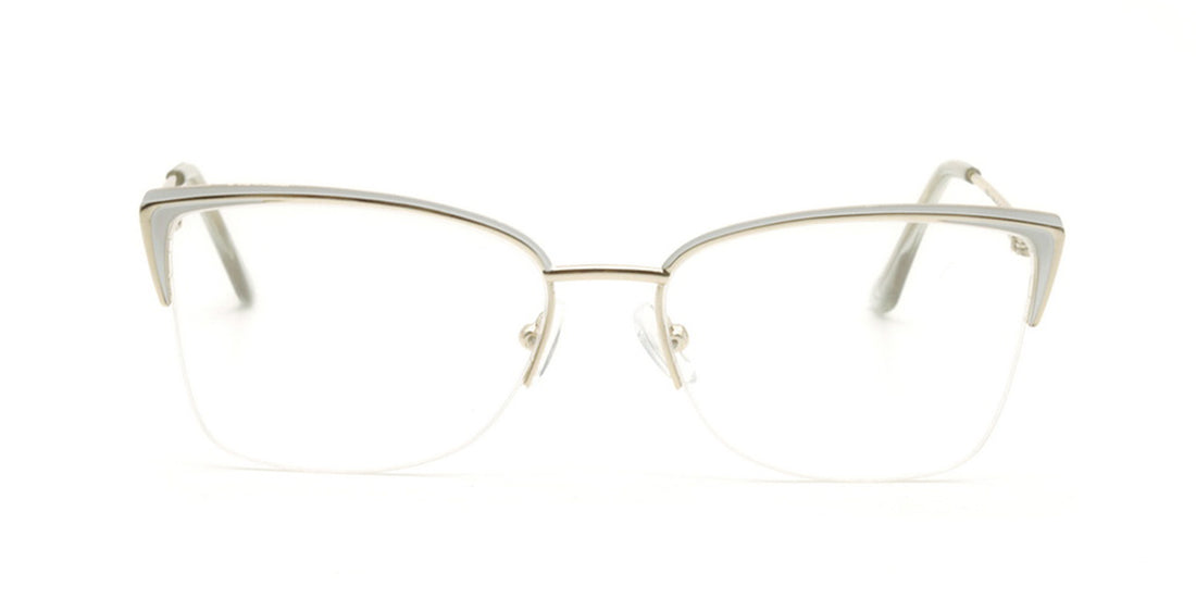 MX2165A-1 | Women | Shiny White | Metal Glasses