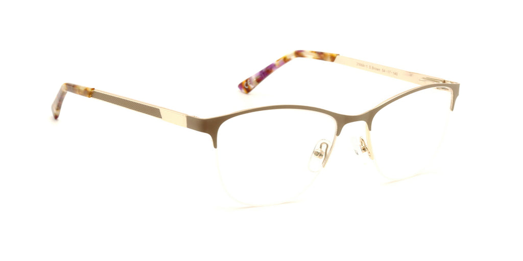 MX2168A-1 | Women | Shiny Brown | Metal Glasses