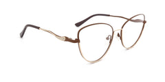 MX2169A-2 | Women | Matte Brown | Metal Glasses