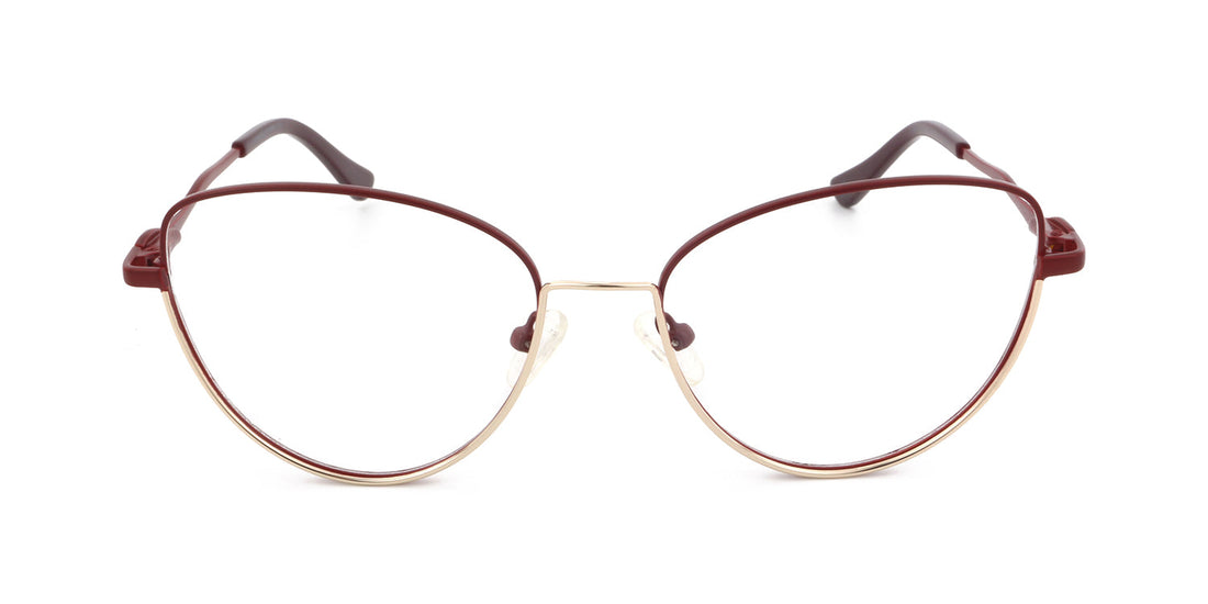MX2169A-3 | Women | Matte Red | Metal Glasses
