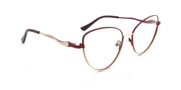 MX2169A-3 | Women | Matte Red | Metal Glasses