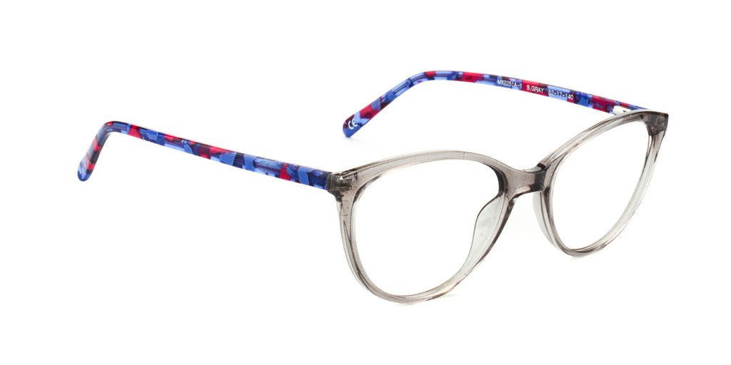 MX2251A-1 | Unisex | Shiny Gray | Acetate Glasses