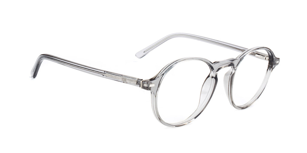 MX2256A-1 | Unisex | Shiny Gray | Acetate Glasses