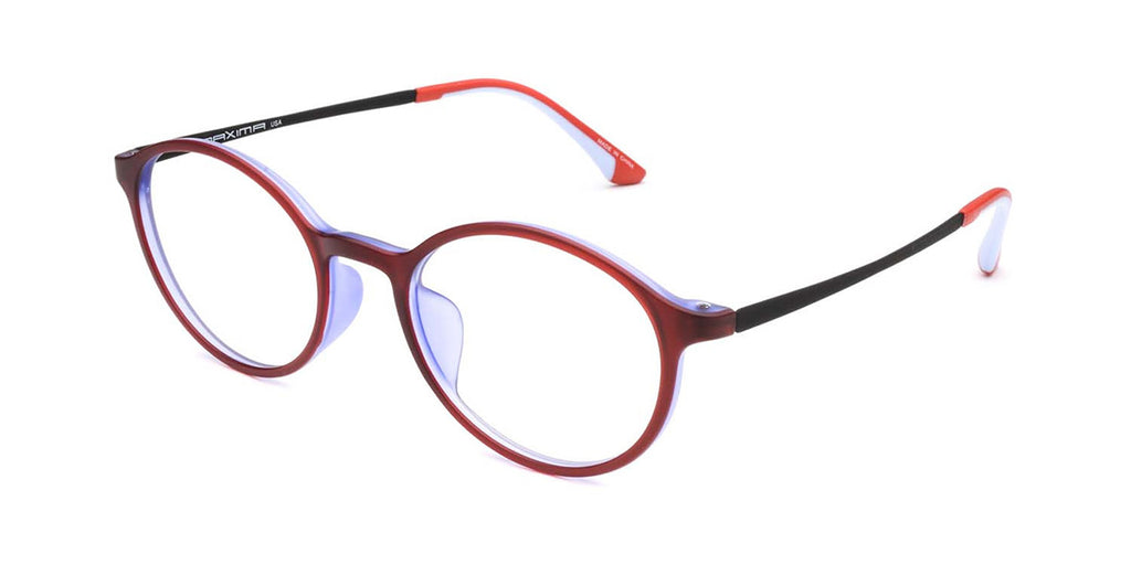 MX4029-1640-3 | Unisex | Matte Red | Beta Titanium Glasses