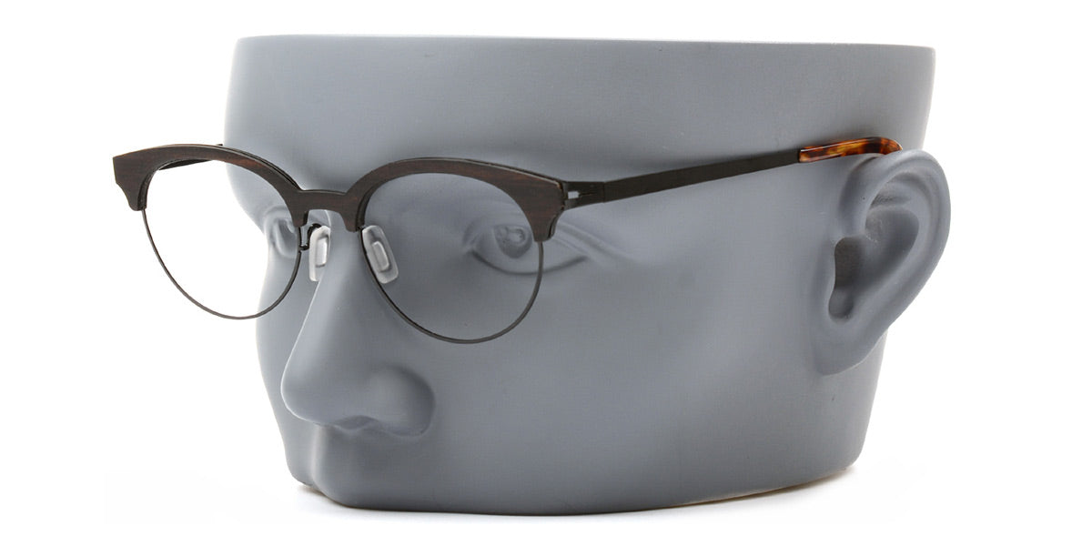 MX4700-1 | Unisex | Matte Black | Wood Glasses