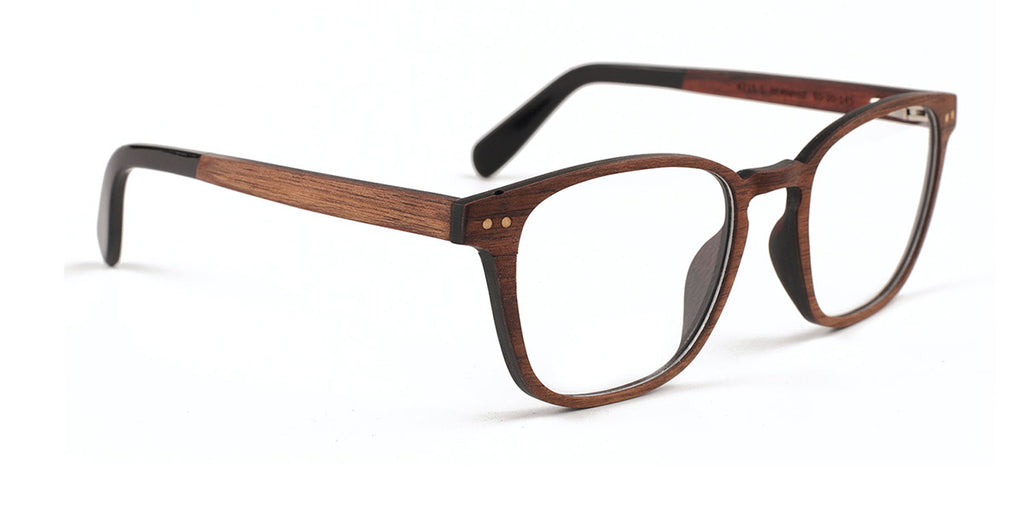 MX4711-1 | Men | Matte Walnut | Wood Glasses