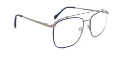 MX9053-2 | Men | Matte Blue | Metal Glasses