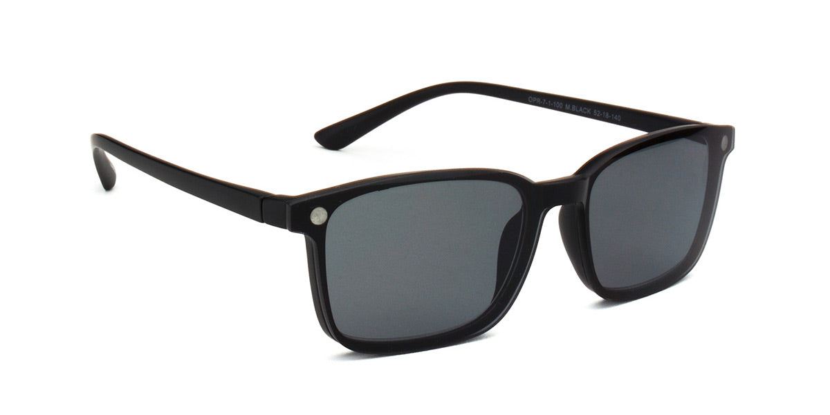 Clip-On Reading Glasses | +3.00 | Square - OPR-7-1-300