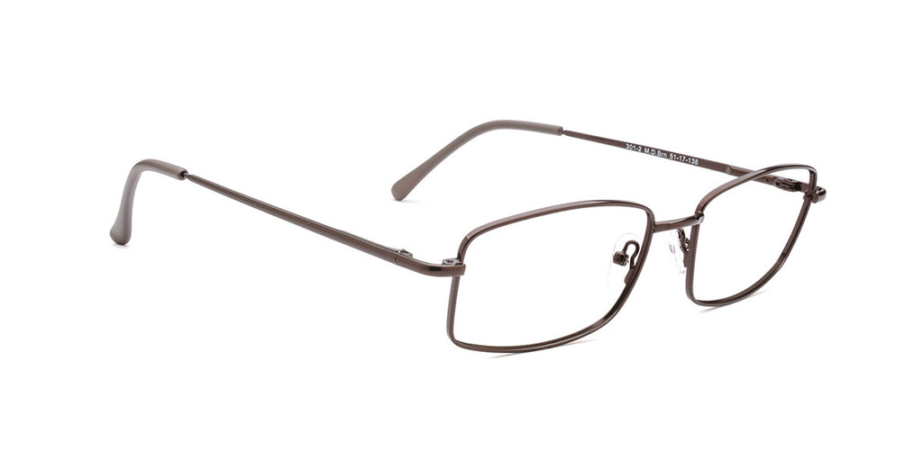 RA301-2 | Men | Matte Brown | Metal Glasses