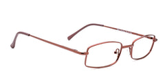 RA309-1 | Unisex | Matte Burgundy | Metal Glasses