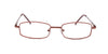 RA309-1 | Unisex | Matte Burgundy | Metal Glasses