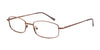 RA309-3 | Unisex | Matte Brown | Metal Glasses