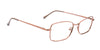 RA313-3 | Women | Shiny Brown | Metal Glasses