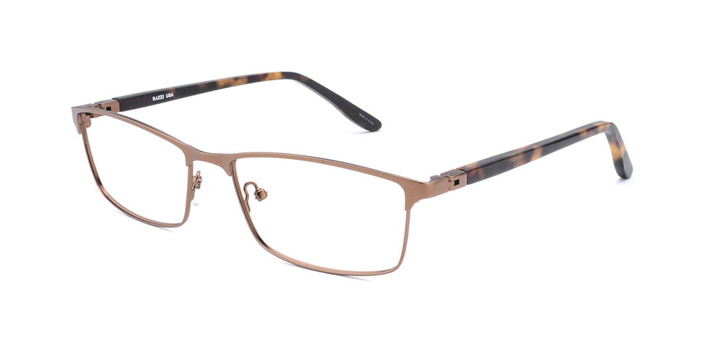 RA426-2 | Unisex | Matte Gun | Metal Glasses