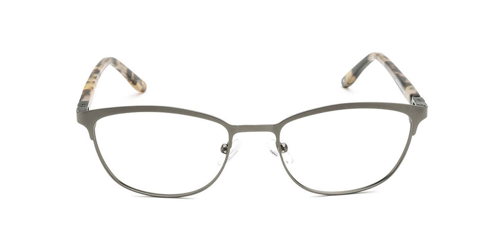 RA436-3 | Women | Matte Gun | Metal Glasses