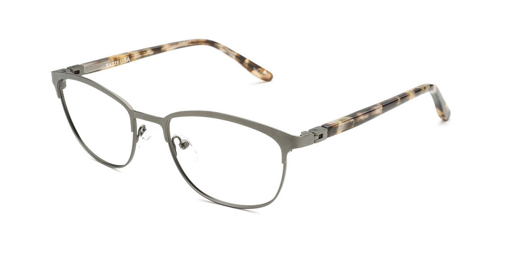 RA436-3 | Women | Matte Gun | Metal Glasses