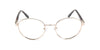 RA437-2 | Unisex | Shiny Gold | Metal Glasses