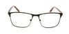 RA438-1 | Men | Matte Black | Metal Glasses