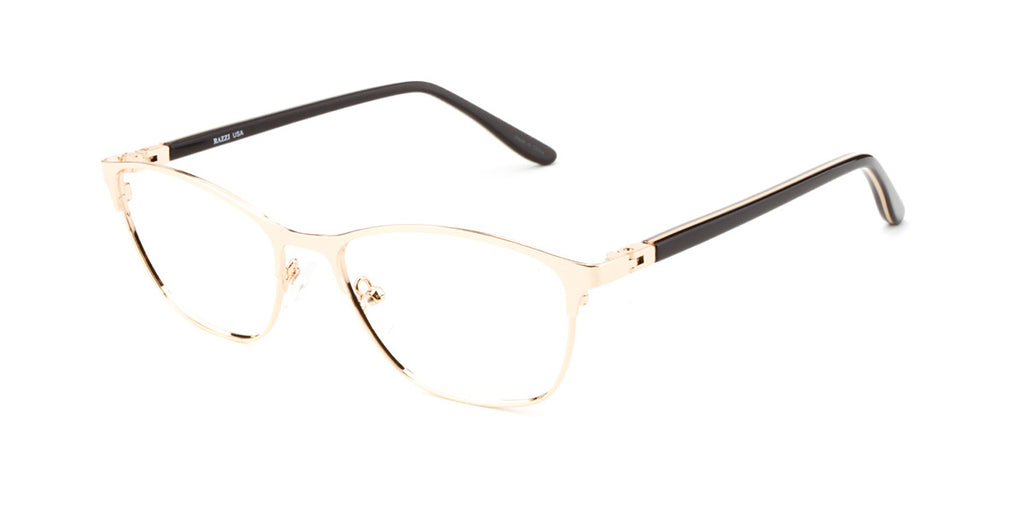 RA440-1 | Women | Shiny Gold | Metal Glasses