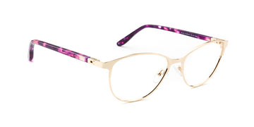 RA441-2 | Women | Shiny Gold | Metal Glasses