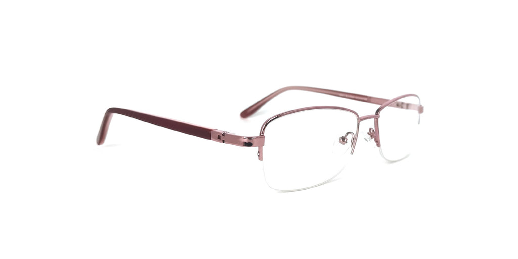 RA443-1 | Women | Shiny Pink | Metal Glasses