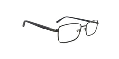 RA446-1 | Men | Matte Gray | Metal Glasses