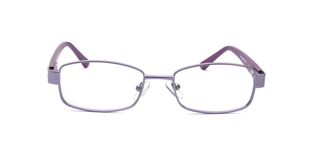 RA517-1 | Women | Matte Purple | Metal Glasses