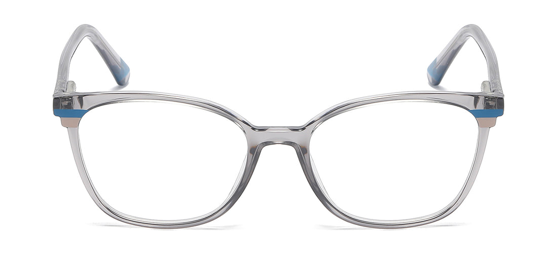 Women | Shiny Gray | TR-90 Glasses - RA568-1