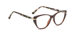 RA570-2 | Women | Shiny Brown | TR-90 Glasses