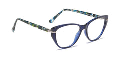 RA570-3 | Women | Shiny Blue | TR-90 Glasses