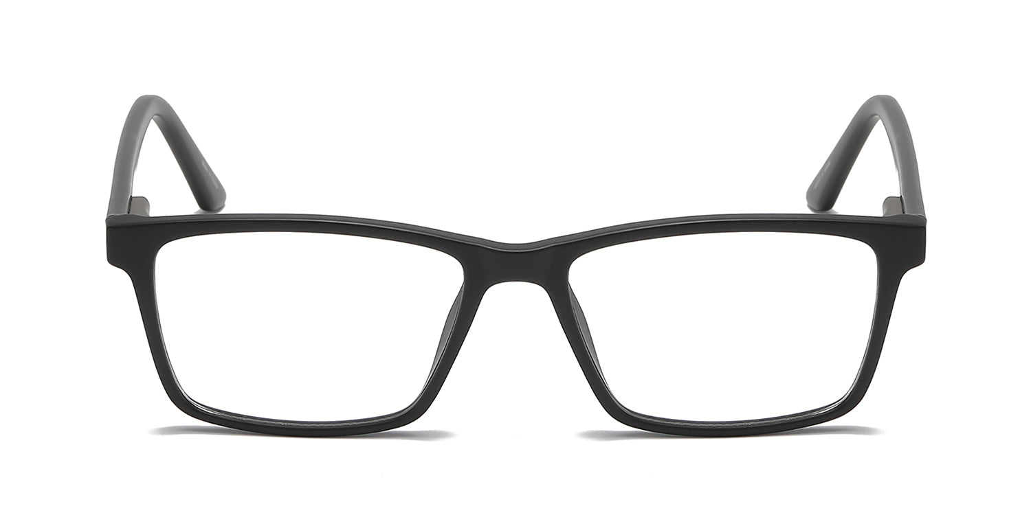 Men | Matte Black | TR-90 Glasses - RA575-1