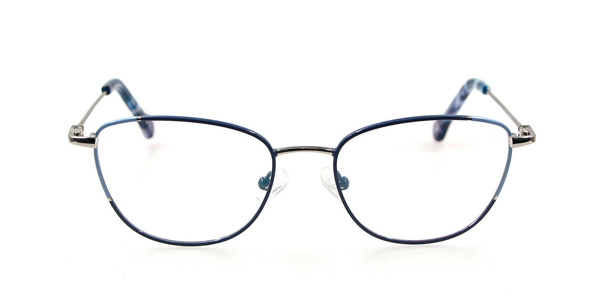 Women | Shiny Blue | Metal Glasses - MX2139A-1