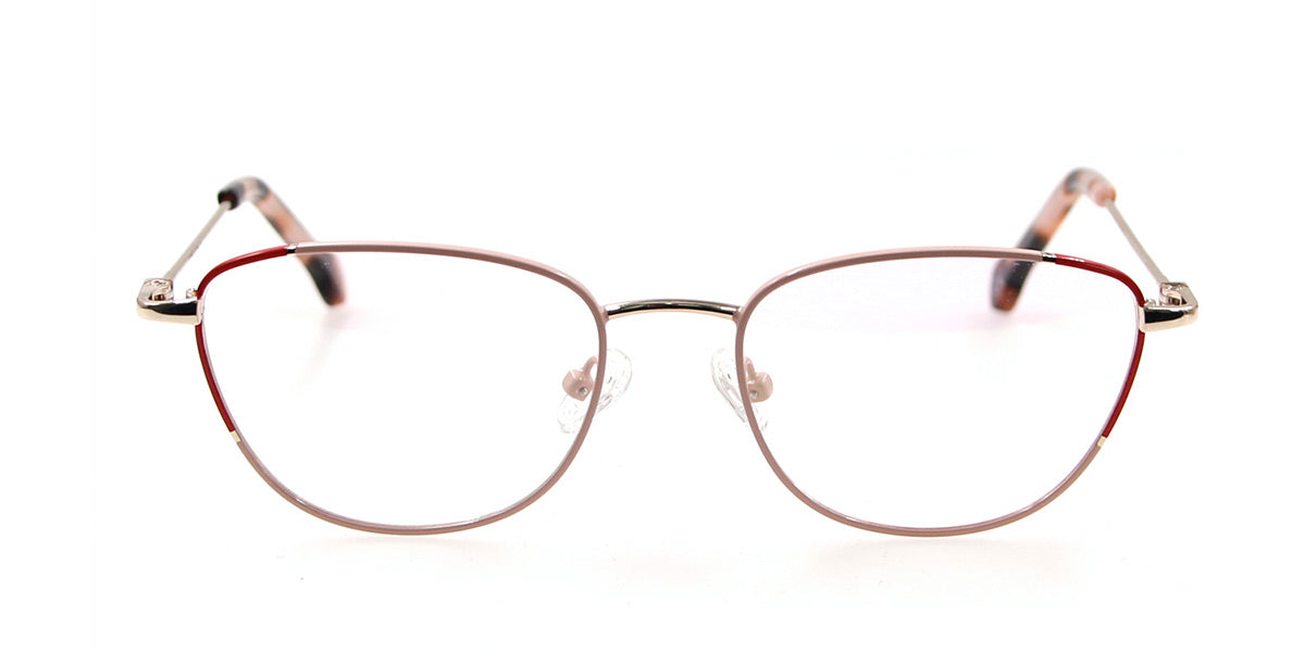 Women | Shiny Pink | Metal Glasses - MX2139A-2