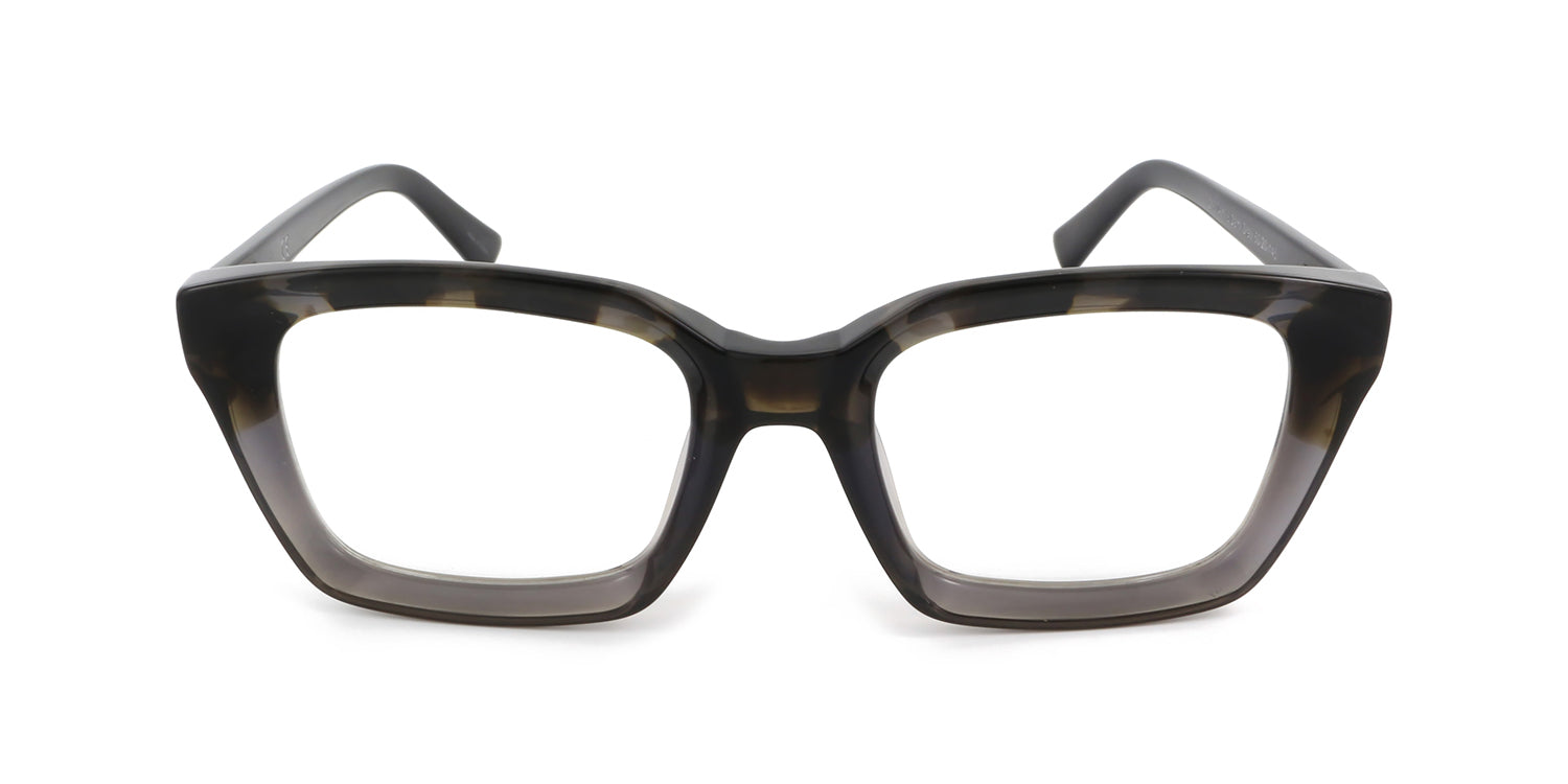 Women | Shiny Demi Gray | Acetate Glasses - MX2150A-1